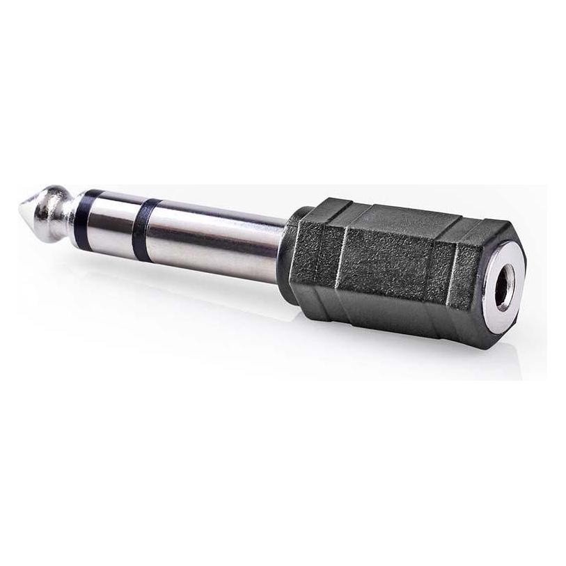 Nedis 3.5mm to 6.35mm Stereo Audio Adapter (Klinkenadapter) (CAGB23930BK)