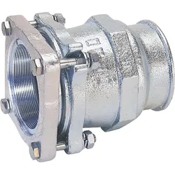 Temperguss-Klemmverbinder mit IG Gas PN 5, Wasser PN 16, Typ IF 2 1/2" (76,1)