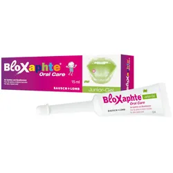 Bloxaphte Oral Care Junior-Gel bei Verletzungen im Mund 15 ml Gel
