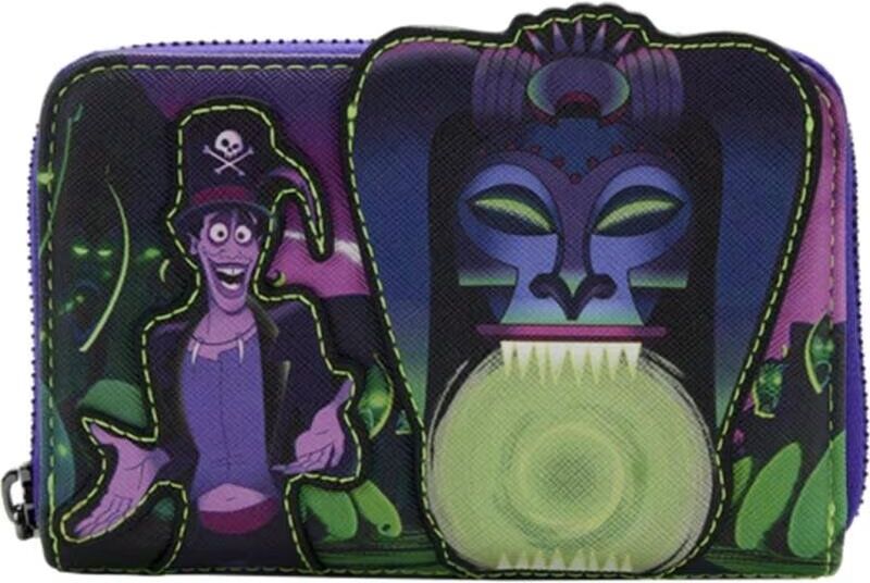 Cartera Loungefly Funko Disney Tiana Y El Sapo Dr Facilier Lenticular Talla Única Unisex