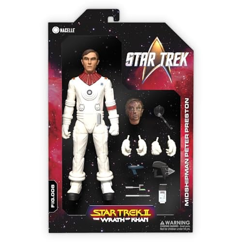 The Nacelle Company - Star Trek II: The Wrath of Khan - Peter Preston actiefiguur
