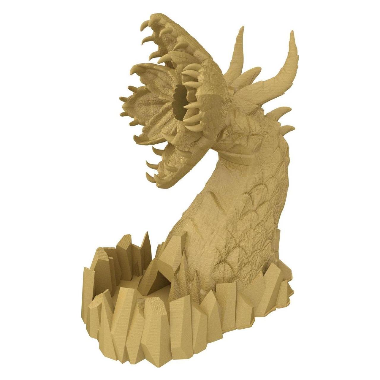 Feldherr Fates End Würfelturm Moonworm gold - 3D gedruckt, modular (Kunststoff) (377025)