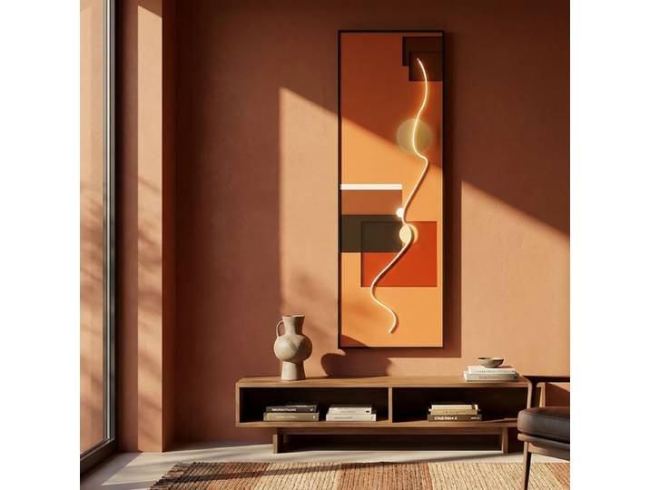Tableau impression sur toile LED 150x50 cm Sia
