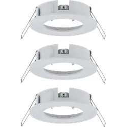 PLM 92480 - Einbaurahmen für Einbaustrahler, max. 3x10 W, rund, weiß
