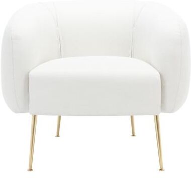 "SAFAVIEH Couture Alena Wool Accent Chair - 33"" W x 29.92"" L x 28.7"" H"