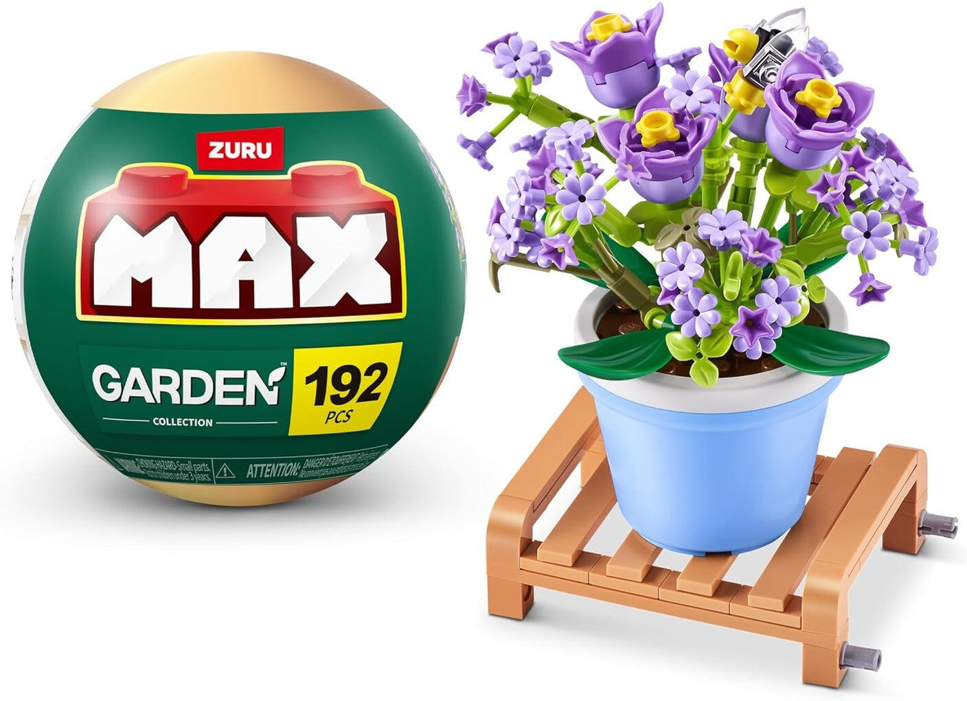 Max - Premium Garden Building Bricks Collection by Zuru for Outdoor Use