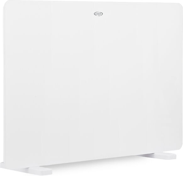 Termoconvettore Argo Fancy 1400W con pannello in vetro bianco e timer digitale