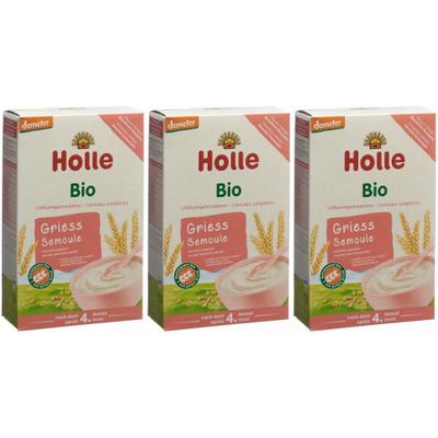 Holle Babybrei Griess Bio 250 g x3 3x250 Pulver