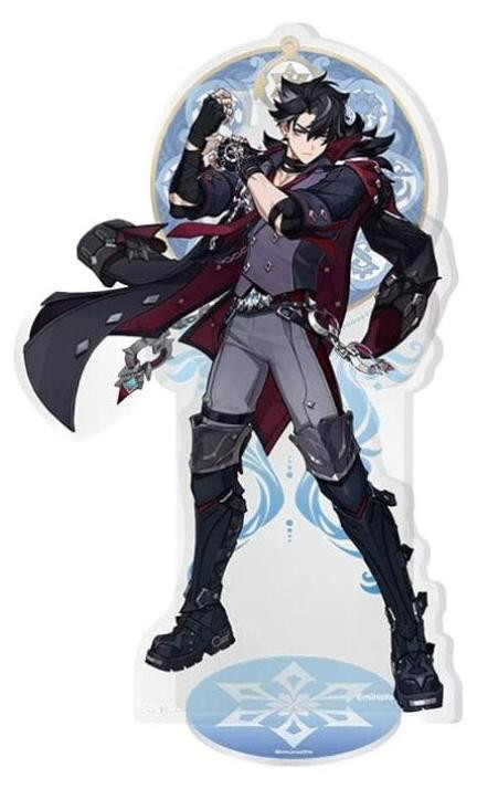 Sakami Merchandise Genshin Impact Fontaine Wriothesley Acrylfiguur, 18 cm