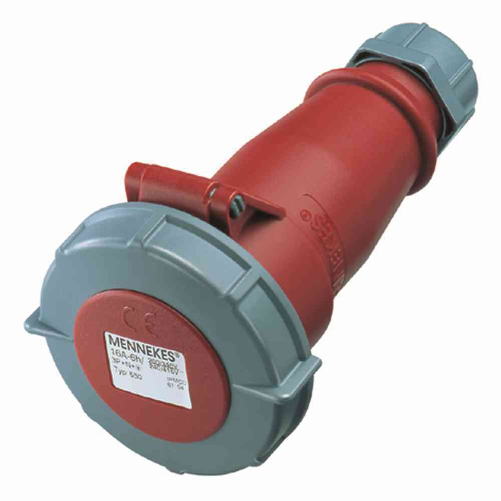 Mennekes 16A5P 6H400V AM-TOP IP67 koppeling met bajonettaansluiting