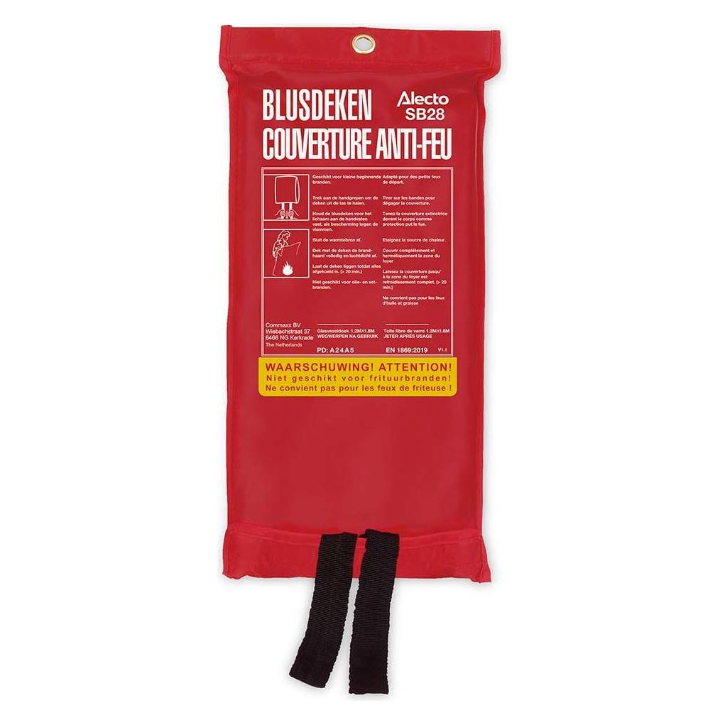 Alecto Fire blanket 120 x 180 cm (F) (SB28)