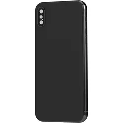 Clappio Gehäuse + Akkudeckel Ersatzteil (Apple iPhone XS Max), Mobilgerät Ersatzteile, Grau