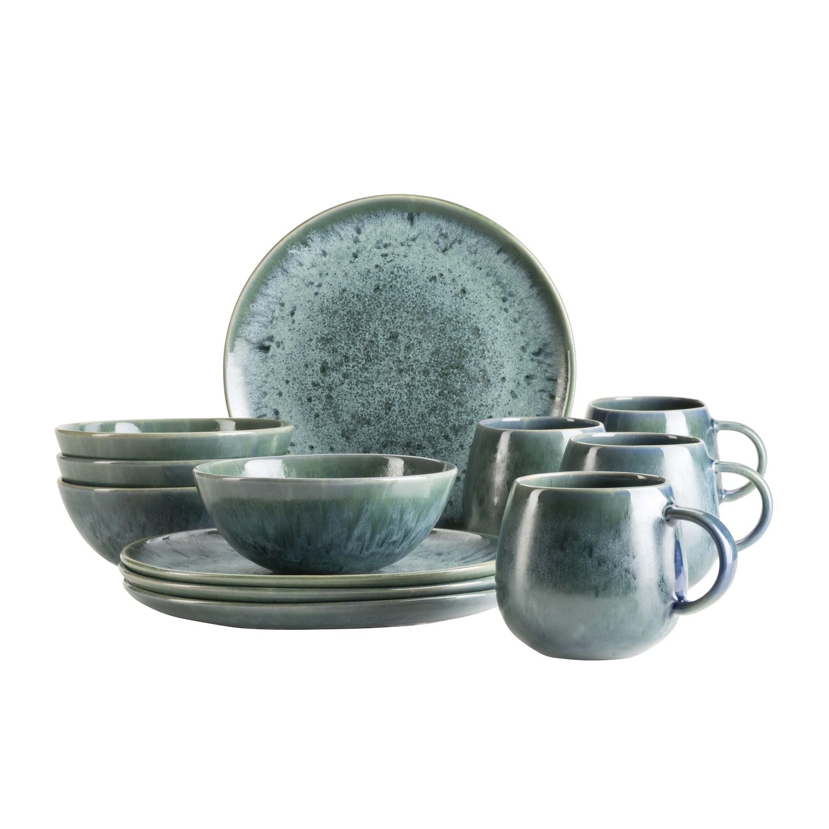 Mäser Frühstücks Set, Steinzeug Carellia