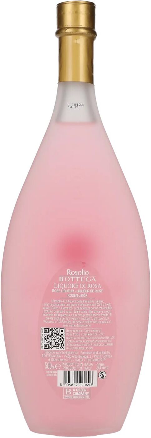 Bottega BOCCA DI ROSA Rosolio Liqueur 30% Vol. 0,5l