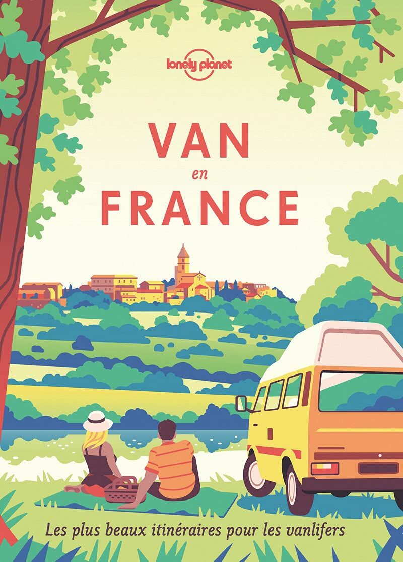 Beau livre - Van en France, les plus beaux itinéraires   Lonely Planet