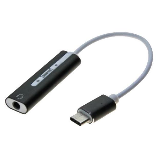 Exertis Connect USB Type-C(TM) Audio Adapter (Klinkenadapter) (921555)