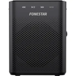 Fonestar Altavoz Amplificador PortãTil W30 Negro, PA Lautsprecher, Schwarz