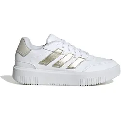 adidas COURTBLOCK BOLD Sneaker Damen - ftwr white/cyber met./orbi
