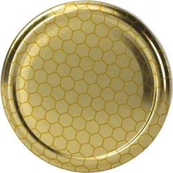 Ersatzdeckel 10-tlg., Honigdekor, TO: 70