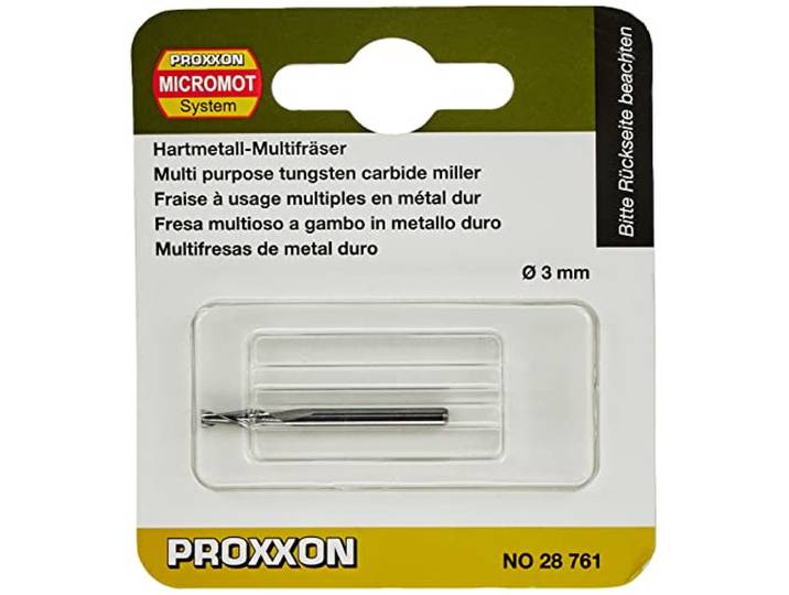 Proxxon 28761 hardmetalen multifrees, 3 mm