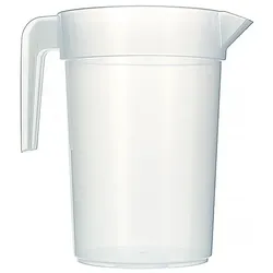 MONOUSO - Wiederverwendbarer Kunststoffkrug Extra-Robust 1.000ml (120 Stück)