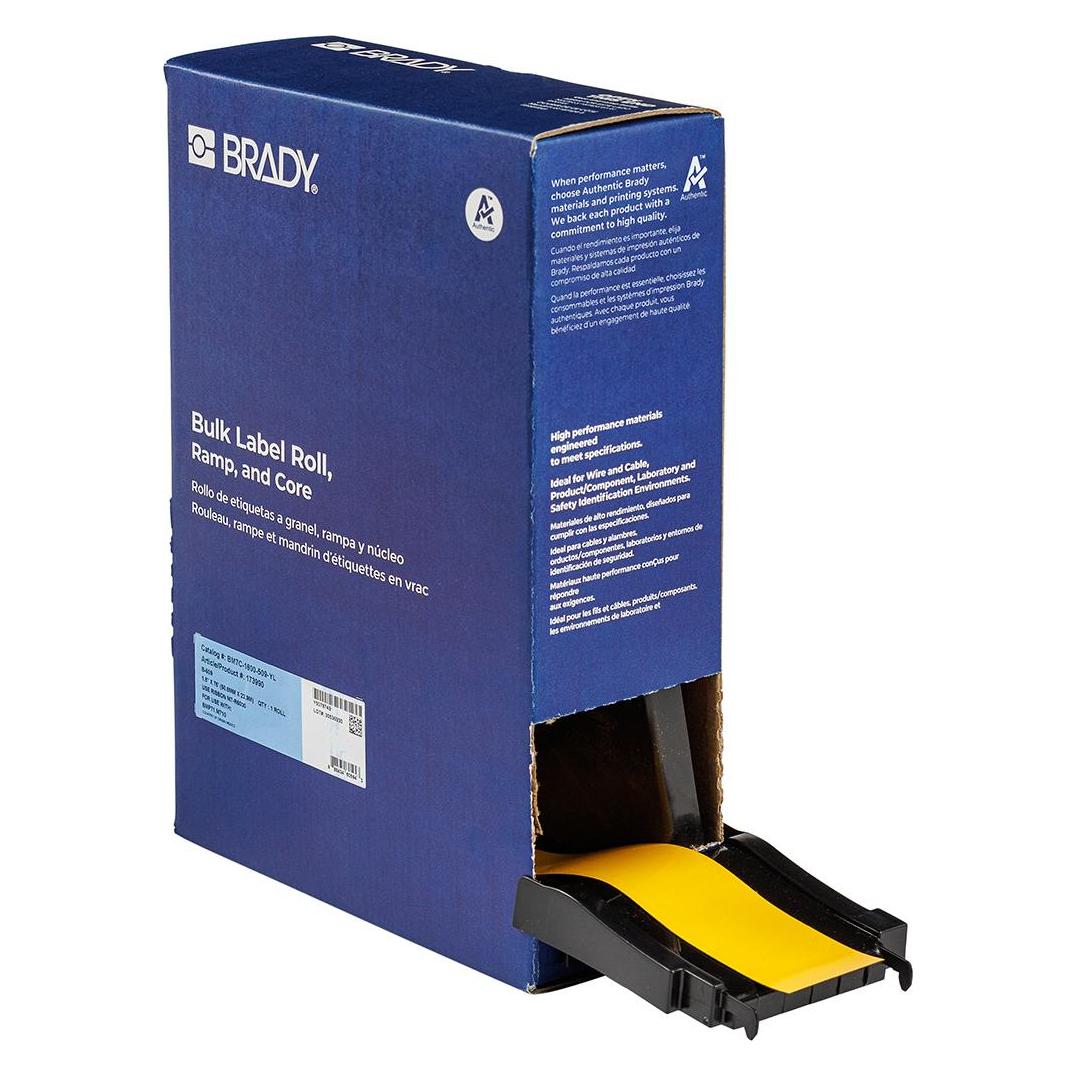 Brady Magnetische Polyester-Etiketten für den M710 Drucker (45.72 mm) (BM7C-1800-509-YL)
