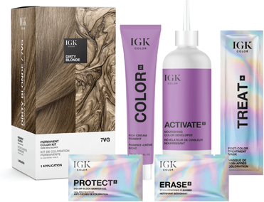 IGK Dirty Blonde Permanent Color Kit