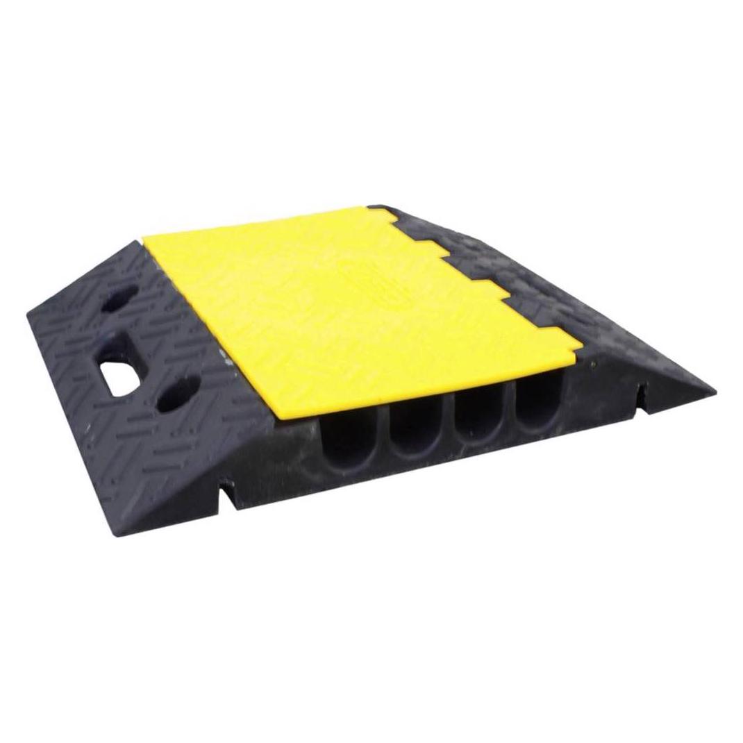 Viso Kabelbrücke CP402 (L x B x H) 500 x 400 x 70 mm Schwarz, Gelb Inhalt: 1 St. (Kabelbrücke, 50 cm) (CP402)