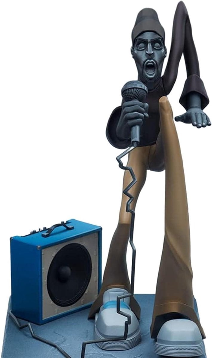 Modern abstract hip hop standbeeld voor desktop decoratie