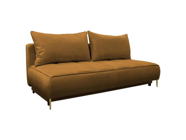 Mid.you Schlafsofa, Rost, Metall, 2-Sitzer, 200x90x97 cm, Liegefunktion, Wohnzimmer, Sofas & Couches, Schlafsofas, Schlafsofas mit Bettkasten
