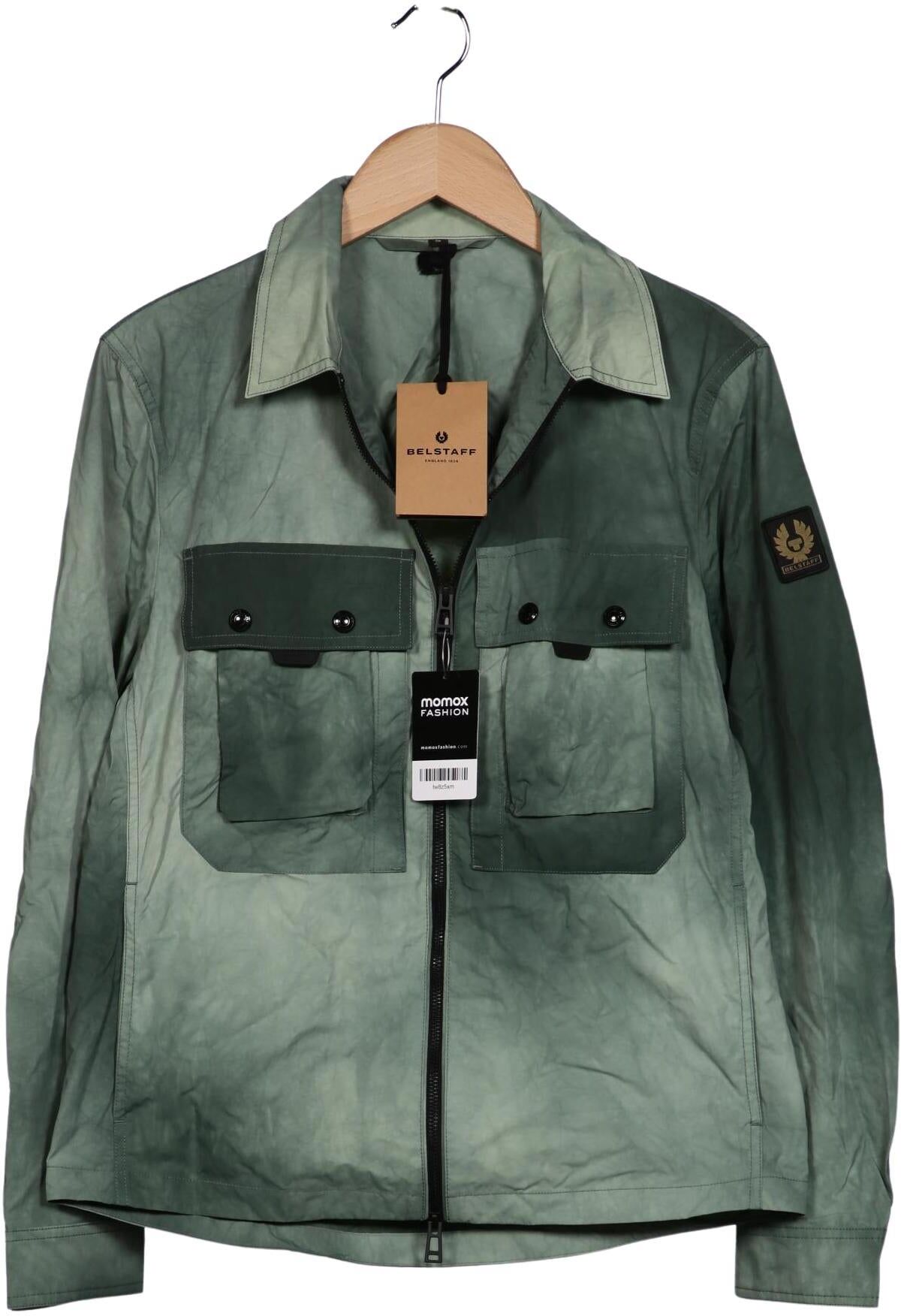 Belstaff Damen Jacke, Grün, Gr. S, Synthetik - Second Hand