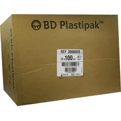 Bd Plastipak W+b 100ml M Katheteransatz 25 ST