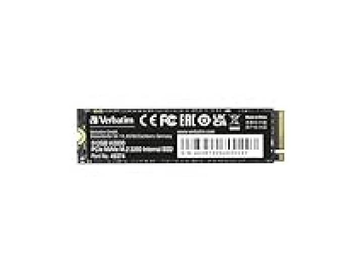 Verbatim Disque Dur Interne SSD Vi3000 512 Go PCIe NVMe M.2 2280