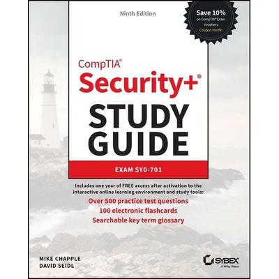 CompTIA Security+ Study Guide with over 500 Practice Test Questions, Taschenbuch von Mike Chapple,David Seidl, John Wiley & Sons, 978-1-394-21141-8