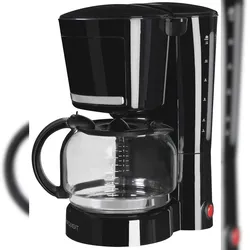 Exquisit Filterkaffemaschine KA 3102 swi | 12 Tassen Kaffee | 1x4 Filtergröße | 870 Watt