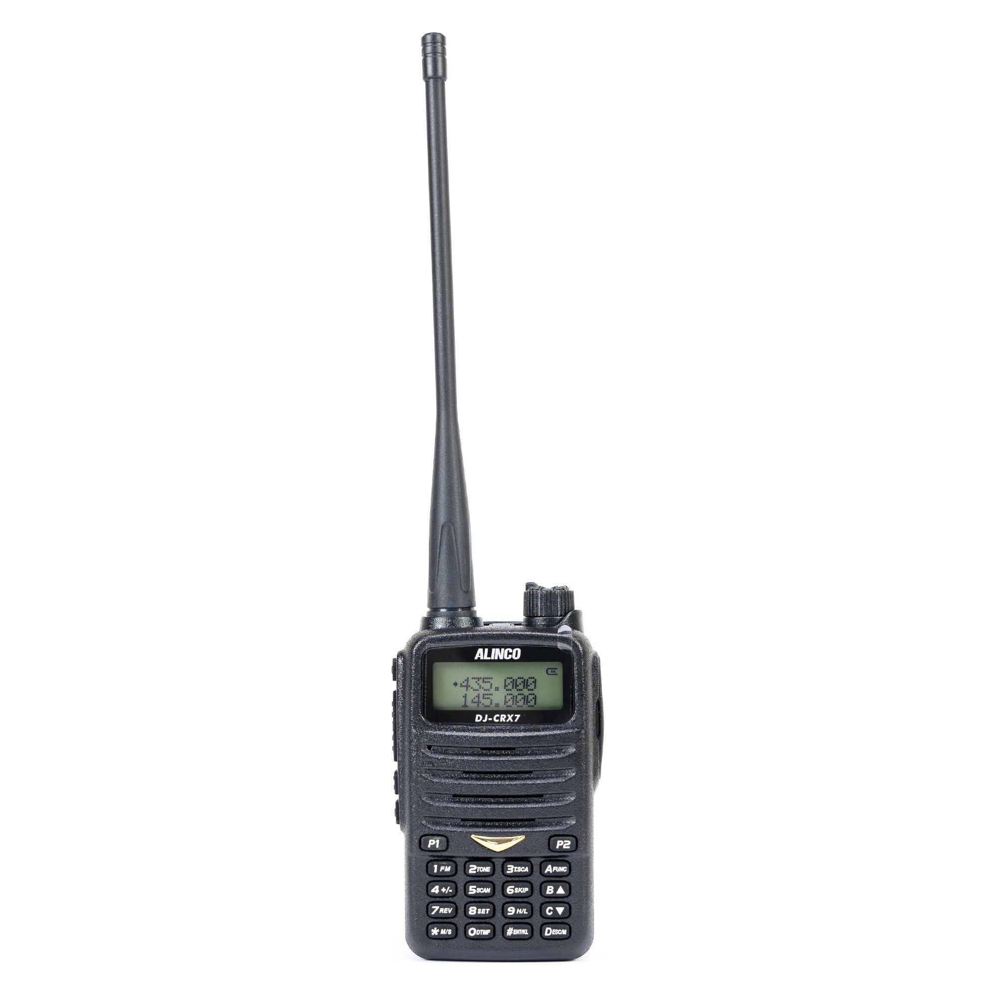 Alinco Tragbares VHF/UHF-Radio PNI DJ-CRX-7, UKW-Radio, 1800-mAh-Akku, Talk Around, BCL, TOT, DTMF (FM, UHF, VHF) (DJ-CRX-7)