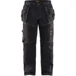 Blakläder Handwerker Bundhose 1500 1370 Arbeitshose Workwear - schwarz - 148 (C98)