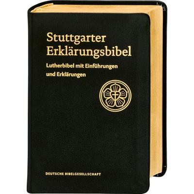 Stuttgarter Erklärungsbibel. Kompaktausgabe Ledereinband mit Goldschnitt, Gebundene Ausgabe von , Deutsche Bibelgesellschaft, 978-3-438-03335-2