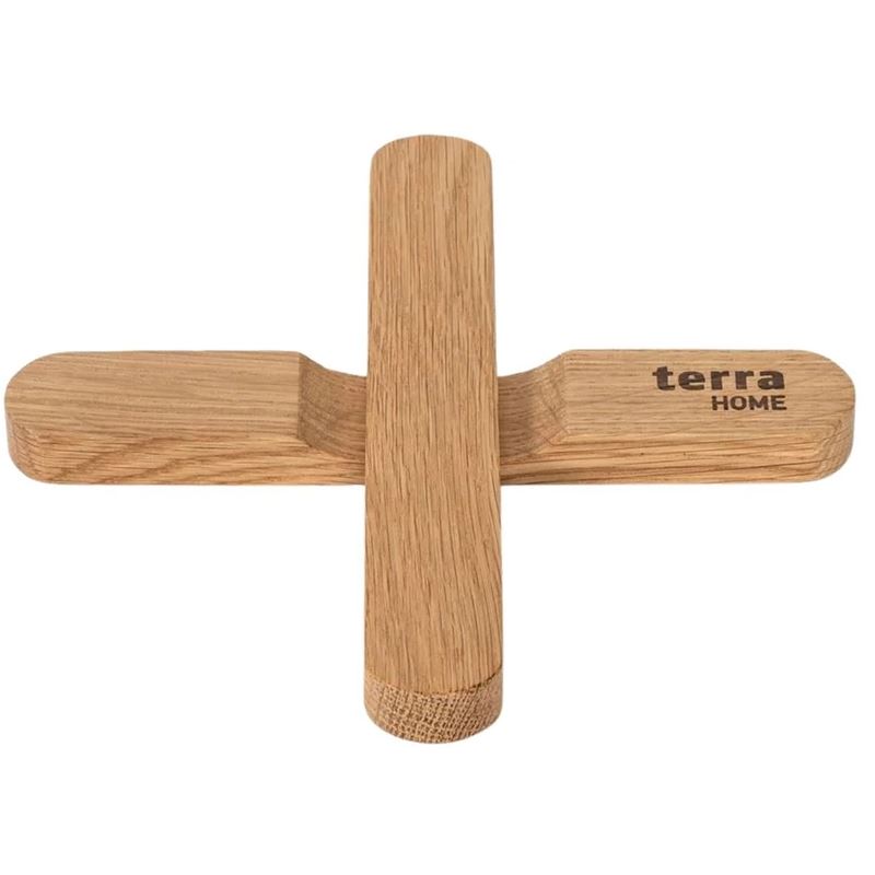 Terra Home Magnetischer Topfuntersetzer Eiche, 2er Set
