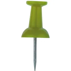Alco Pinnwandnadel Kunststoff gelb 12mm 200 ST