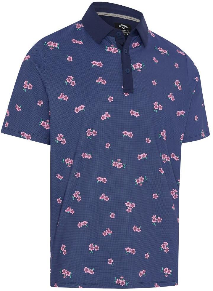 Callaway Golf  - Azalea Gingham Peacoat - M - Polo