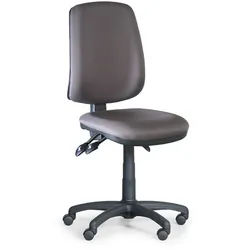 Bürostuhl ATHEUS ohne Armlehnen, grau