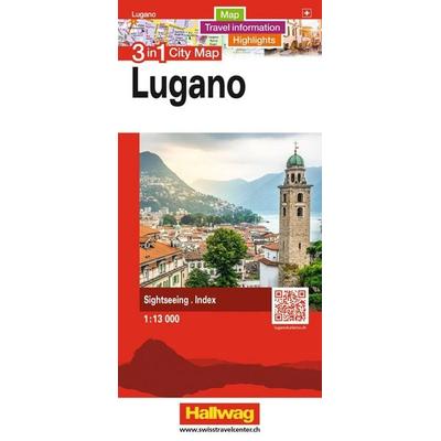Hallwag Stadtplan Lugano, Sonstige von , Hallwag, 978-3-8283-3047-4