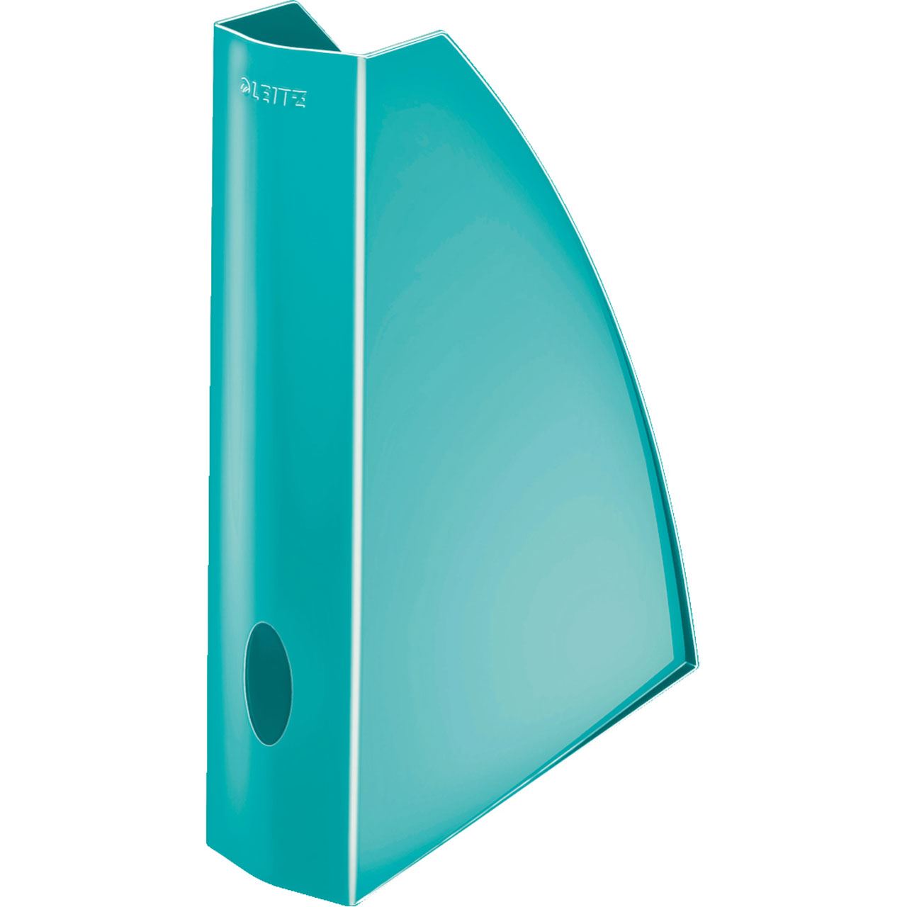 LEITZ Stehsammler WOW 52771051 eisblau Kunststoff, DIN A4