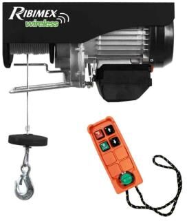 Ribimex Palan électrique 400/800kg avec télécommande