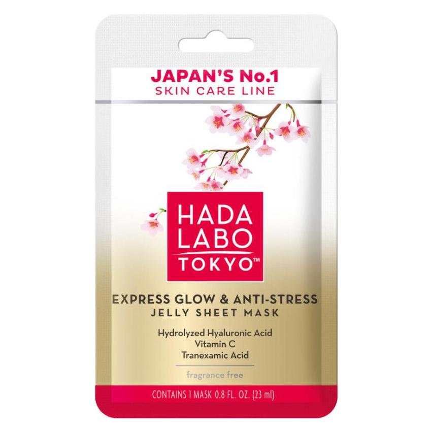 Hada Labo Tokyo Premium Express Glow Anti-Stress Jelly Sheet Mask (57267013)