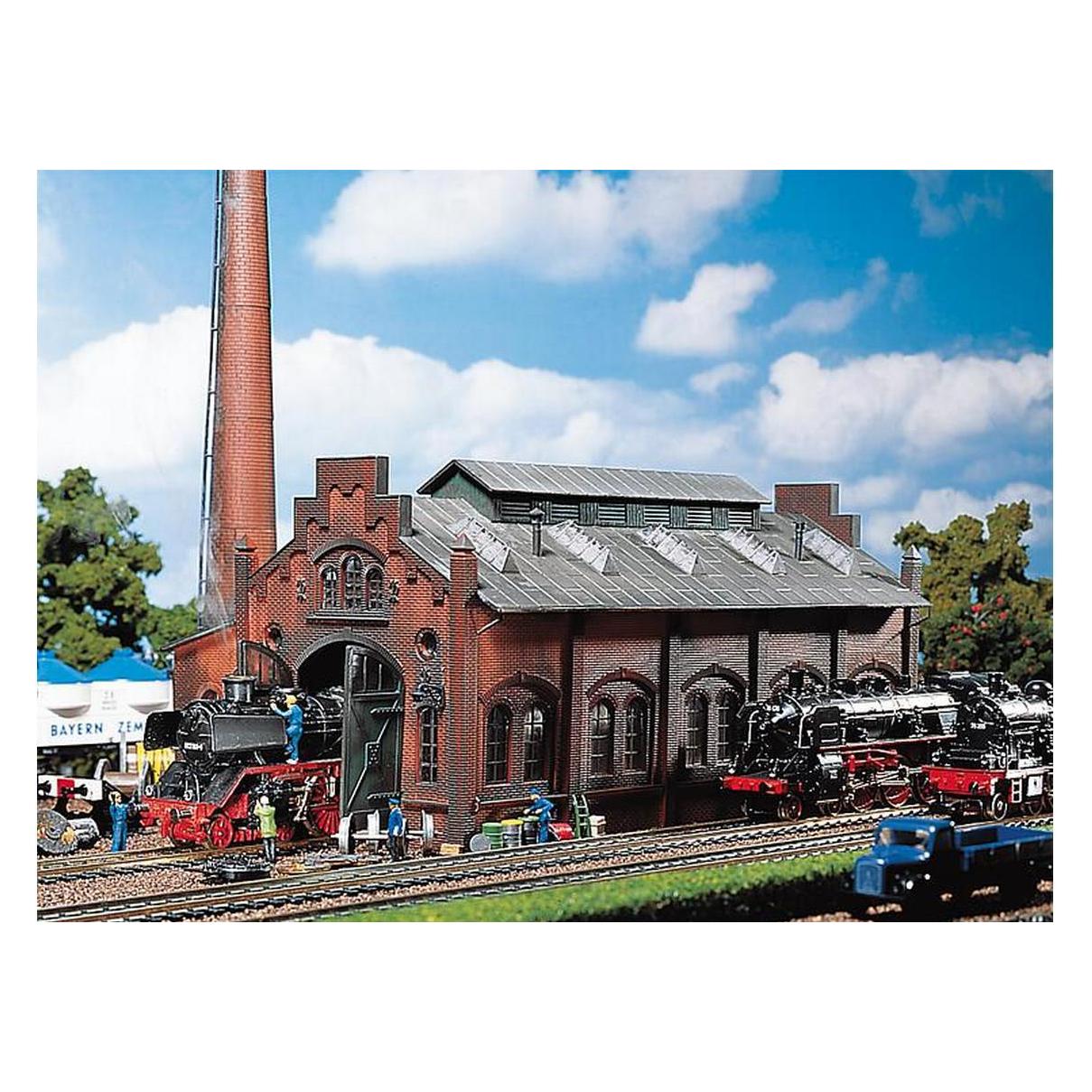 Faller 120159 H0 Lokschuppen/Lokwerks (120159)