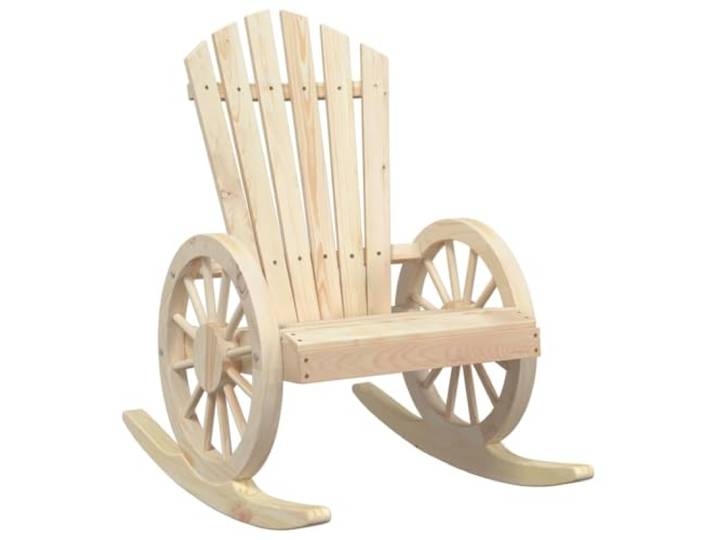 vidaXL Adirondack-Schaukelstuhl Massivholz Tanne