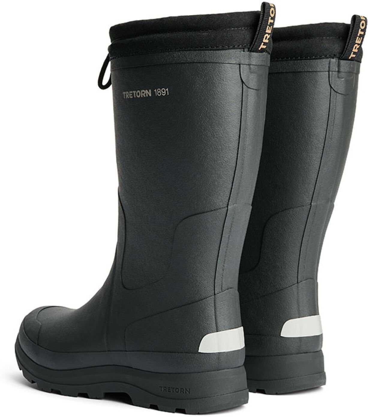 Tretorn Terrain Insulated vuorelliset kumisaappaat (unisex) - Black, 44
