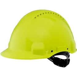 3M, Kopfschutz, Peltor Uvicator G3000 Schutzhelm, ABS, Gelb, gefüttert, belüftet (54 - 62 cm)